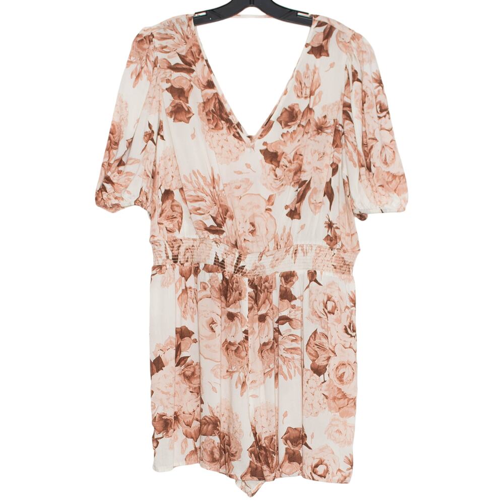 Express Romper Floral Cottage Fairy Boho Romantic Ethereal Garden Summer Size XL